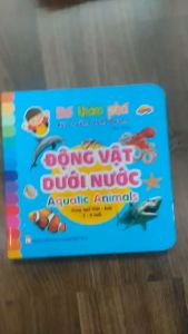 Sách - Bé khám phá môi trương xung quanh - Động Vật Dưới Nước