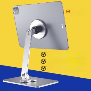 Giá Đỡ Máy Tính Bảng Xoay Từ Tính Magsafe Tương Thích Với iPad Và iPhone Của Apple Giá Đỡ Cao Bằng Hợp Kim Nhôm CNC