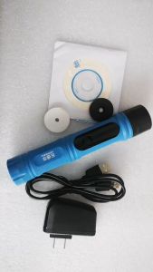 English software IP67 Waterproof USB Metal Rfid Guard Tour Patrol System With LED Light Free 10 Checkpoints 2 Staff RFID Tag