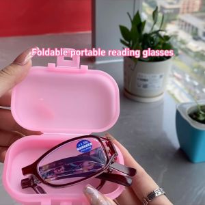 Portable Ultra-light Folding High-definition Lens with Prescription+1.0 to +3.0 Graded Glasses for Farsighted