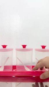 #802 Nikko Ware Condiments Storage (Random color)