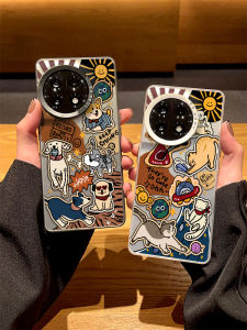 OnePlus Ace6 Phone Case Retro Dog Laser Mens Womens Frosted Hard Shell Cute Cat New Model Protective Cover for Mobile Phones