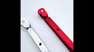 Extra Long Motorcycle Kickstand Tongkat Motor Panjang Motorbike Leg CNC Aluminium Alloy Adjustable Height Kick Stand