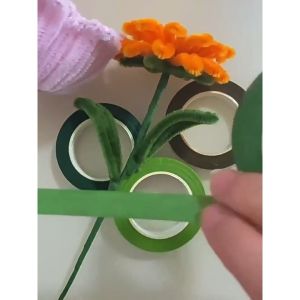 Băng dính sáp băng dính cuốn cành hoa giả Cuộn băng keo sáp quấn cành làm hoa kẽm nhung hoa tulip -BeloveShop