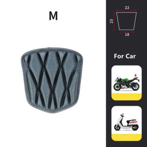 M/L/XL Universal Motorcycle Seat Cover 3D Comfort Air Seat EVA Cushion Cover Waterproof UV Heat Resistant Shock Absorbent