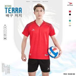 Quần áo Bóng chuyền Nam nữ Beyono Terra - vải thoáng mát thấm hút tốt