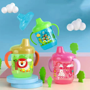 Training Duckbill Cup For Baby Leak-proof Baby Water Bottle Baby Sippy Cups with Lid