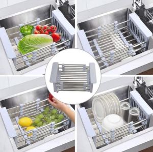 Retractable Sink Water Filter Rack Drain Basket: A Compact Kitchen Solution