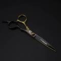 Black Gold Coated Hair Scissors 6.0inch. 