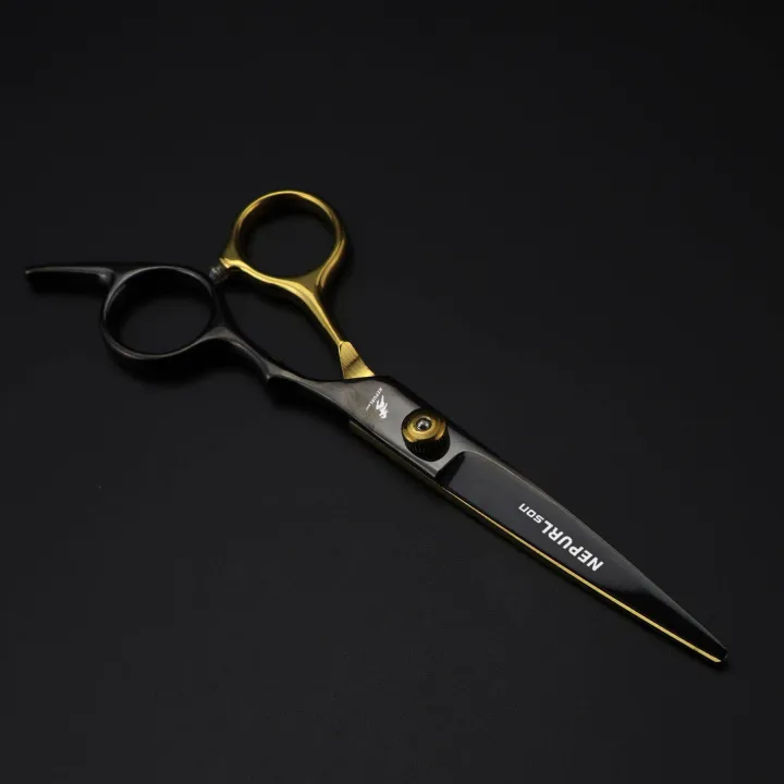 Black%20Gold%20Coated%20Hair%20Scissors%206.0inch%20-%20Image%203