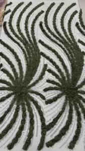 2026 Luxury French African 3d flowers Embroidery Crystal Stone Beads Lace High Quality Nigerian Sequin Lace Fabric For Wedding