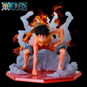 Full Set of One Piece Hand-Made Model Luffy Zoro ESRO Red Hair Doll Anime Birthday Gift Decoration Doll