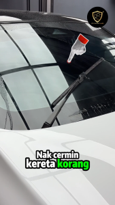 【CP CAR Detailer】VisionX Windshield Wiper Fluid Cleaner 60ml - Streak-Free Crystal Glass Ultra Clear Vision