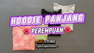 BAJU OLAHRAGA WANITA HOODIE LENGAN PANJANG HOODIE DRYFIT LARI GYM FITNESS TENIS YOGA SENAM IMPORT