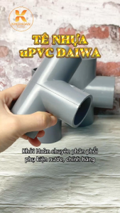 Combo Chữ Tê Giảm Nhựa uPVC Daiwa | Phi 27 34 42 49 60 76 90 114 140 | NPP Khởi Hoàn