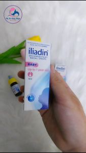 Nhỏ mũi Iliadin cho bé