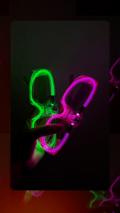 Party Funny LED Light Spec Selfie Party Props Birthday Flower Fruit Disco Hawaii Sun Glasses Glow in the Dark