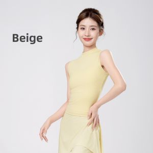 aiwuge | Modern Dance Wear for Women No Sleeve Vest Casual and Performance Wear