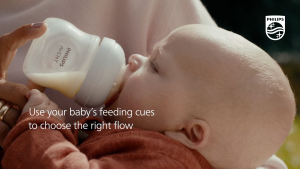 PHILIPS AVENT Natural Response Baby Bottle with Airfree vent 125ml- SCY670/01
