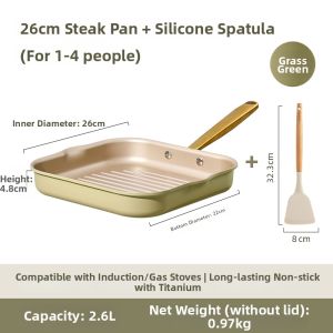 CAROTE | Non-stick Household Steak Frying Pan