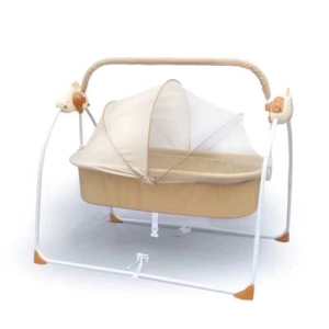 Electric Intelligent Folding Baby Swing Bed for Newborns to 3 Years Old Multi-Function Baby Cradle Hammock Born Yesterday