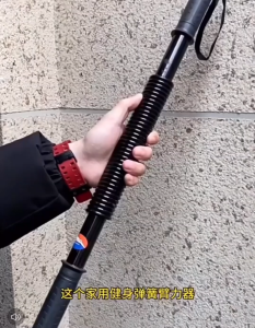 20-40kg Arm Strength Stick Strength Trainer Grip Stick Power Twister Spring Bar Bend Bar Chest Arm Strength Training Workout Gym Equipment