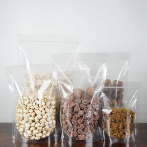 กระเป๋าใส่ของรับประทานได้ระดับอาหาร หนาขึ้น อุปกรณ์ปรับปรุงรสชาติ ปากซิป ขนาดใหญ่ บรรจุภัณฑ์ที่ทนทานต่อการกัดกร่อน