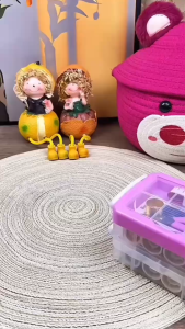 Hộp Kim Chỉ 2 Tầng 16 Màu Chỉ 10 Kim May Kéo Thước Đo – Bộ Dụng Cụ Khâu Vá Có Que Xỏ Chỉ Gọn