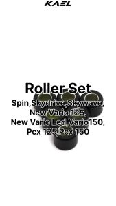 Roller Pemberat 10 11 12 14 15 16 Gram Spin & Vario 125 150 LED & PCX 125 150 & Skydrive Sky Drive & Skywave Wave Roler Loler Loller