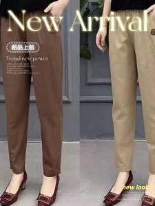 QIAOXIZI | Cotton Linen Loose Harem Pants