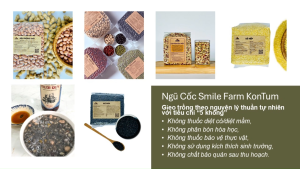 Smile Farm KonTum Mè Đen 500gr Canh Tác Thuần Tự Nhiên