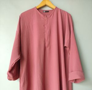 Abaya Crinkle - Abaya Hajar - Gamis Crinkle Terbaru