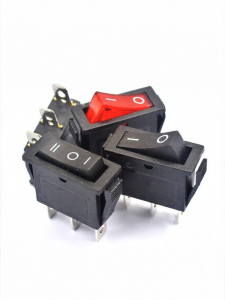 Risym | Boat Rocker Switch Single Pole Double Throw 3 Position 3 Pins