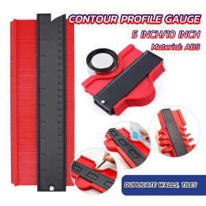 Homehub Shape Contour Gauge Duplicator 10 inch 5 inch Profile Measuring Tool Gauge Contour Template Copy Duplicator