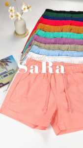 PRINCESS SaRa Short For Women Plain Sweatshorts Drawsting Cotton Cool Fashion Bottoms Short For Woman 63342