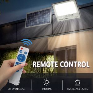 Permanent Warranty Solar Flood Lights: IP67 Waterproof & Remote Control