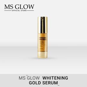 MS Glow Whitening Serum Gold BPOM With 24K Gold Rahasia Cantik Ala Korea