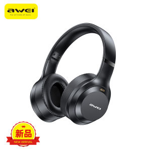 Awei AT3 Active Noise Reduction Wireless Headset Overhead Bluetooth 5.4 High Definition Call Lightweight Comfortable Wear