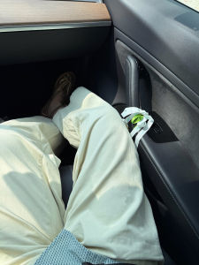 Quần Dài Thường Ngày Bằng Vải Cotton Mềm Mỏng Giặt Được Của iWiNG Có Đường Cong Hông Ba Chiều Kiểu Chuối Quần Ống Rộng Thoải Mái