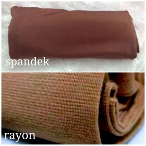 Legging 3/4 Rayon dan Spandek Standar XXL XXXL