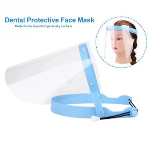 10pcs Dental Protective Face Shield 10pcs Detachable Face Shield 1 Shelf Anti-Fog Dustproof Replacement Mask Dentist Tools