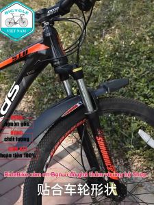 Dè Vè Chắn Bùn Xe Đạp MTB 0260 Có Miếng Dán Phản Quang – Chống Nước Bảo Vệ Toàn Diện Siêu Bền
