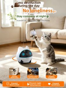 elinksmart | Remote Control Pet Camera With Wireless Communication for Cats