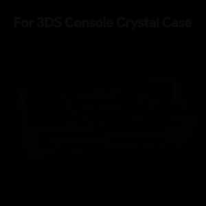 Crystal Protective Cover Case for Nintendo 3DS Handheld Game Console shells replacement Hard Skin Case For 3DS Accessories