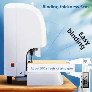 Good | Automatic Thermal Binding Machine Laser Alignment Hole Punch