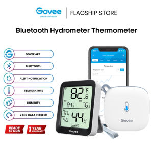 Govee Hygrometer Medical Thermometer Temperature And Humidity Meter With Digital LCD Indoor Room Hospital