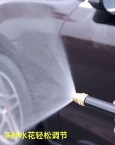 Portable Water Gun For Cleaning Nozzle Sprinkler Foam Water High Pressure Water Jet Pump Car Wash Water Jet Nozzle Gun Car Washing Floor Wall Cleaning Tools High Pressure Water Jet Pump Car Wash Water Jet Nozzle Gun Car Washing Floor Wall Cleaning Tools