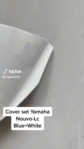 BODY COVER SET(LOCAL) YAMAHA NOUVO-LC BLUE+WHITE BLACK RED+WHITE | MOTORMAN