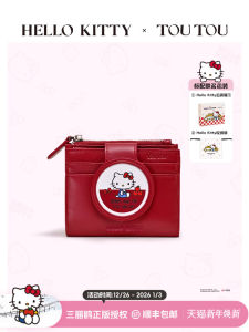 Túi Đựng Tiền Hello Kitty TOUTOU Dành Cho Nữ Túi Đựng Thẻ Hình Mèo Hoạt Hình Đồ Dùng Cá Nhân Thời Trang