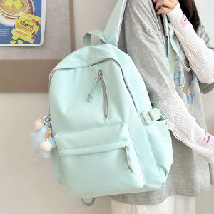 Large Capacity School Backpack for Girls Elementary And Middle School Students Three to Six Grades Simple Japanese Style Backpack